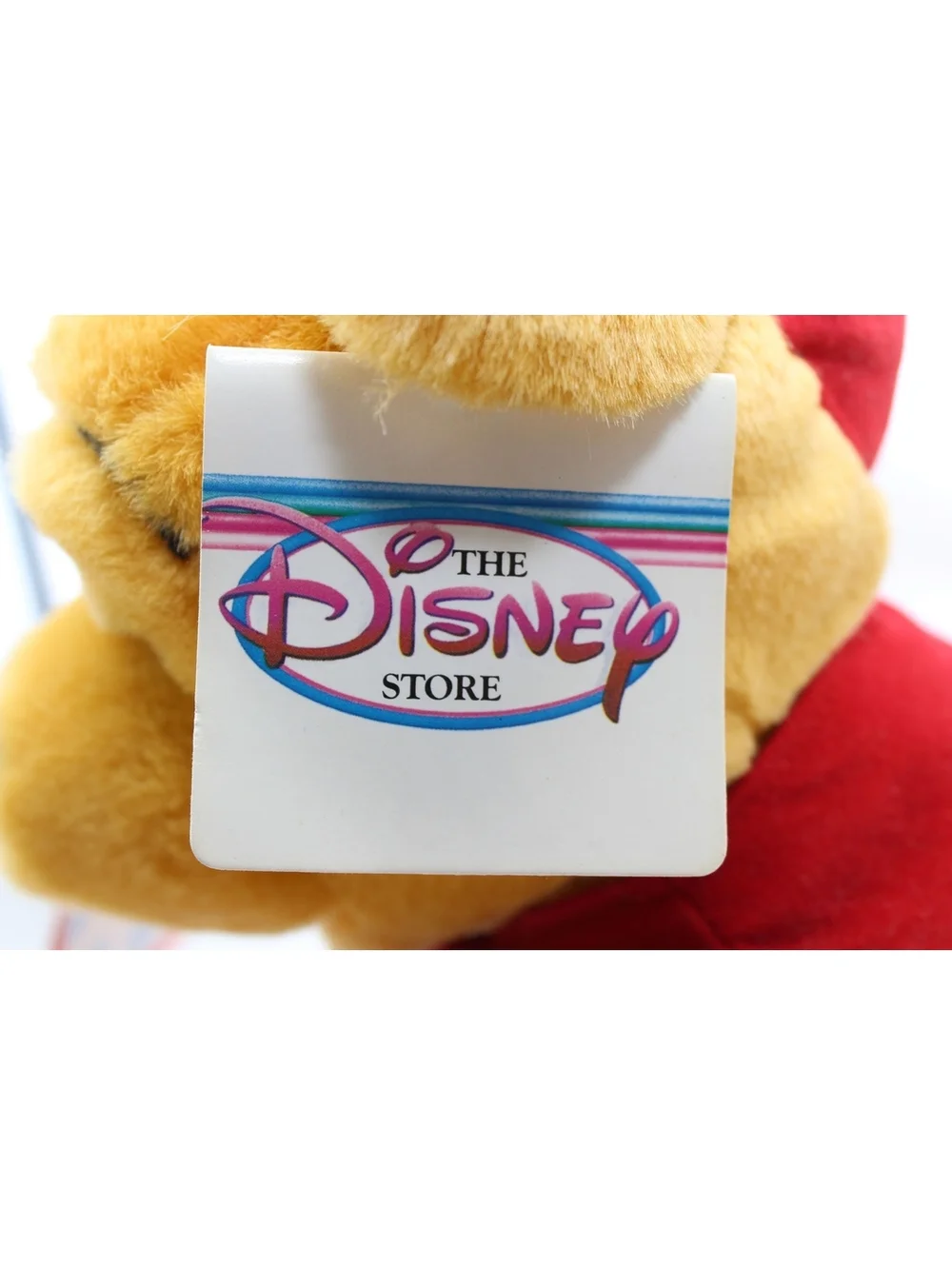 New Vintage Walt Disney Winnie the Pooh Valentine Day Plush Heart Beat Pooh 11